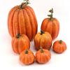 7 ks Umělé dýně Podzimní dekorace Falešná pěnová dýně Stolní středový prvek pro Den díkůvzdání Sklizeň Podzimní bytová dekorace