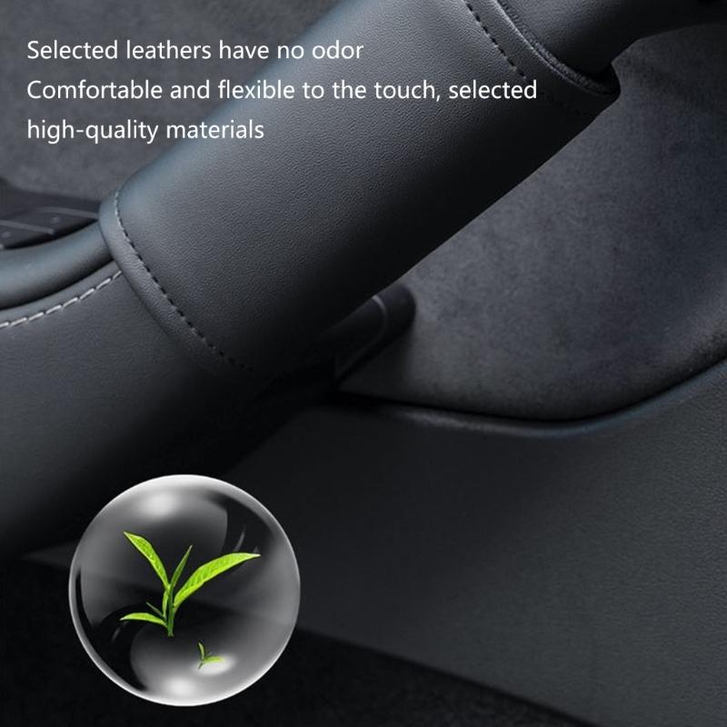 Car Interior Door Handle Cover For  PU Leather Protective Case