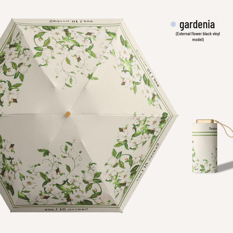 Nanqiao Ultra-Compact UV Protection 6-Fold Umbrella