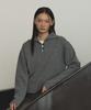 Lingseoul Cashmere Collar Knit-Gray