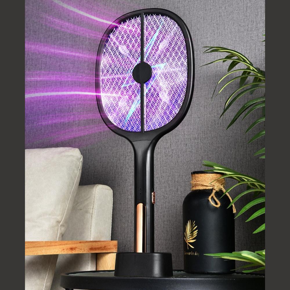 Electric Shock Mosquito Killer Lamp, Household Mosquito Trap, Can Be Safely Charged, Suitable for Home Office, Backyard, Terrace Camping