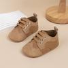2025 Retro Oxford Soft Sole Baby Shoes for Boys (0-1 Year Old)