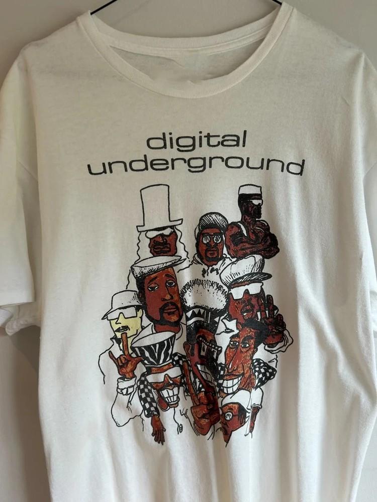 

Digital Underground White Cotton Shirt Full size s5XL Unisex T492 Unisex T-Shirt XL