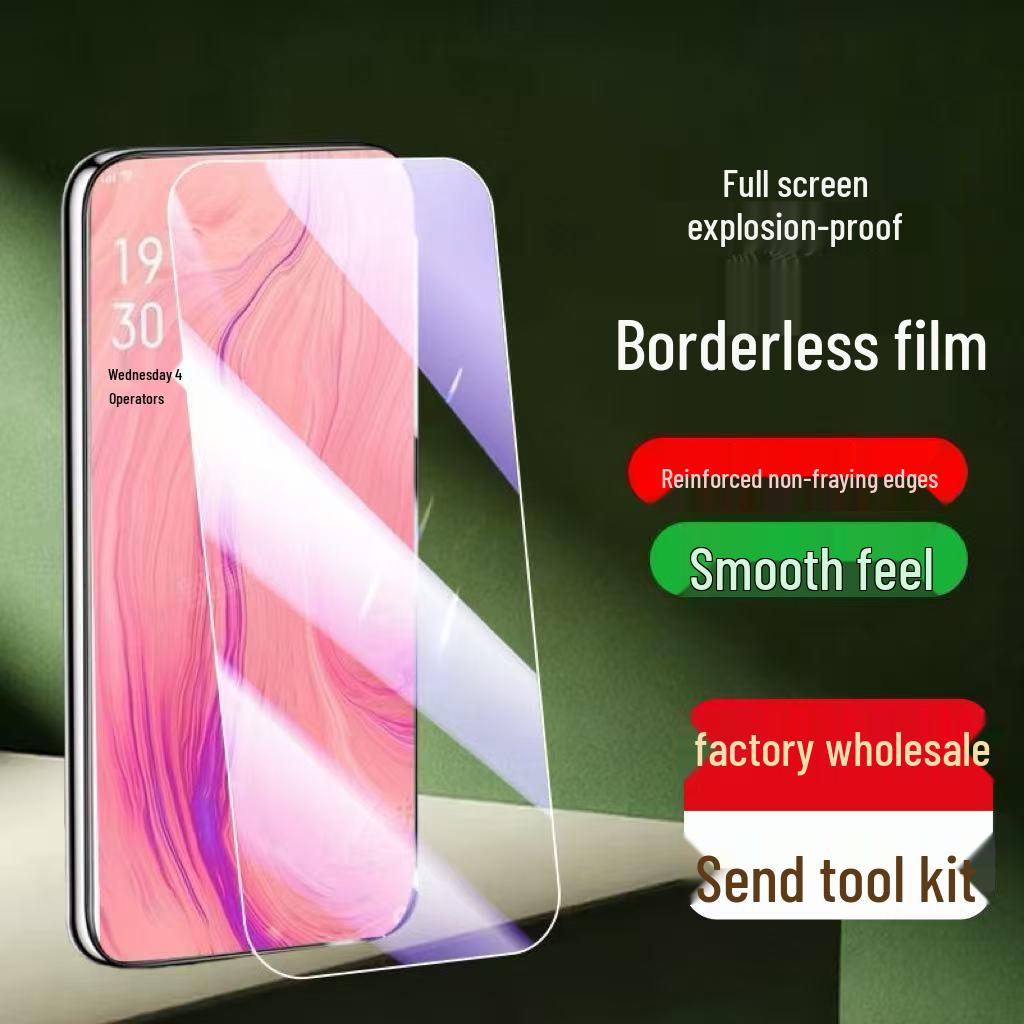 Oppo Reno Z Full Screen HD Anti-Blue Light Tempered Glass Screen Protector