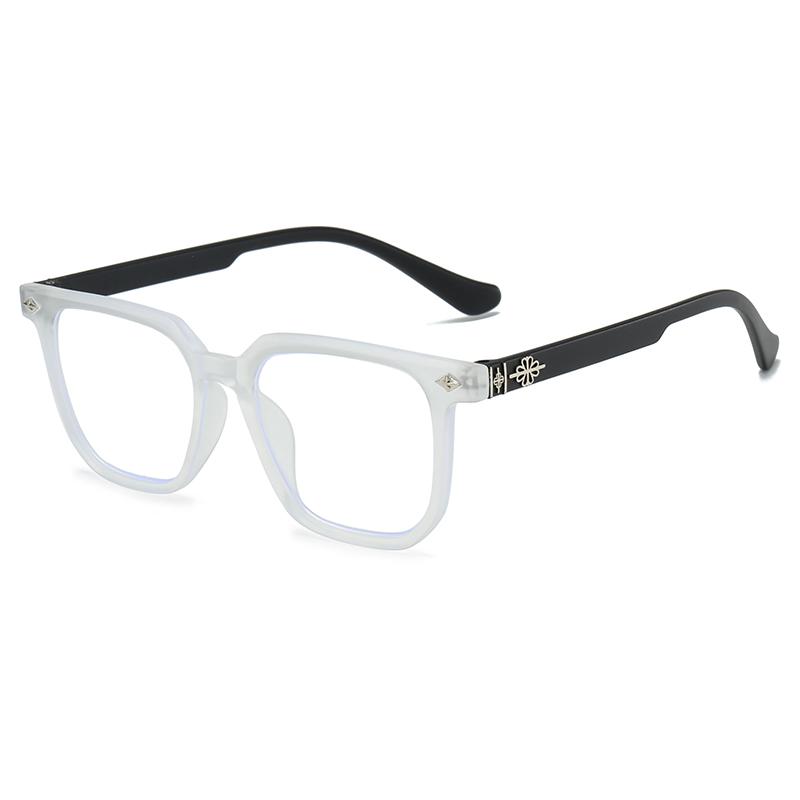Retro Reading Glasses Men's Handsome Big Face Eyes Frame Square Frame Glasses Women's Reading Glasses 319