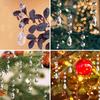 30 Stück Acryl Transparent Hängend Kristall Weihnachtsleuchter Dekorationen Tropfenförmig Zuhause DIY Kristallbaum Dekoration R9Q1