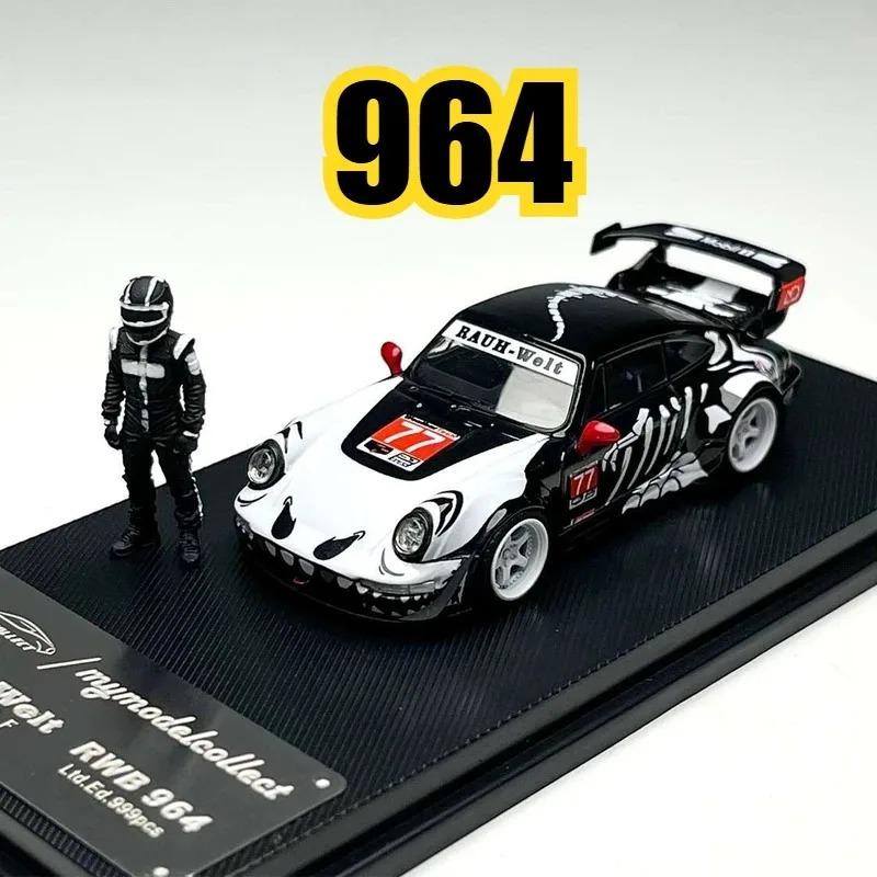 MC 1/64 RWB 993 964 High Wing Alloy Motor Vehicle Toy Die-casting Metal Model Collection Boy Gifts