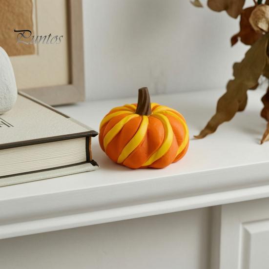 Fidget Toy for Anxiety 3D Printed Spiral Pumpkin Toy, Decompression Hand Spinner, Creative Calming Gadgets Sensory Desk Stress Relief And Halloween