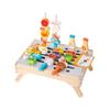 Wooden Barbecue Simulation Rack Cooking Family Interactive Children Set Toy