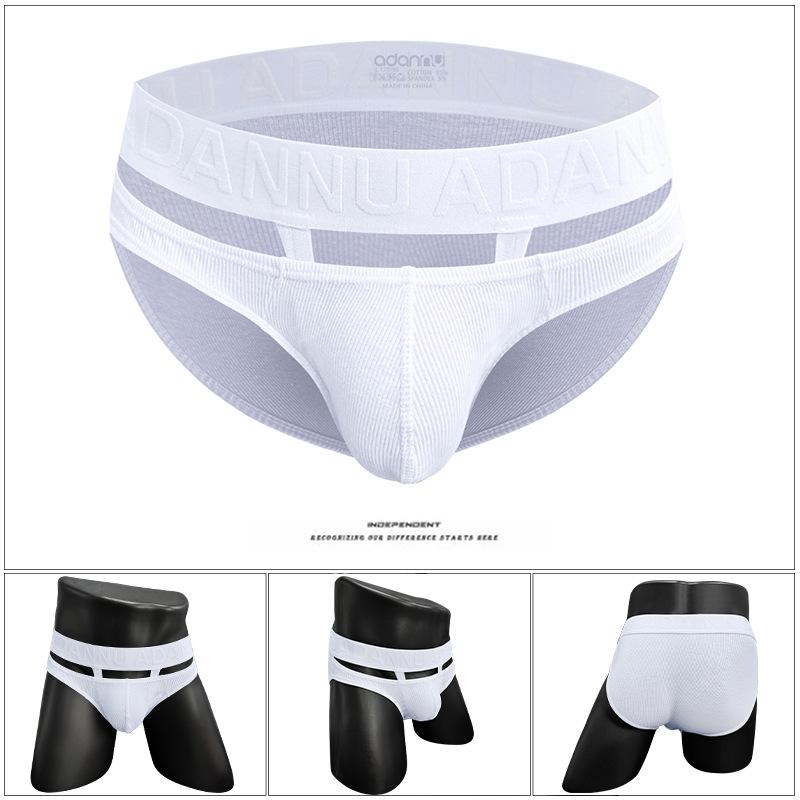 Men Erotic Clothing Sexy Transparent Men Boxer Underwear Ice Silk Comfort Long Panties Soft Boxershorts Breathable U Convex Pouch Cuecas Masculinas