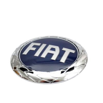 Blå emblem för grillen Fram för Fiat Albea Linea Doblo 95mm Bult OEM 46832366