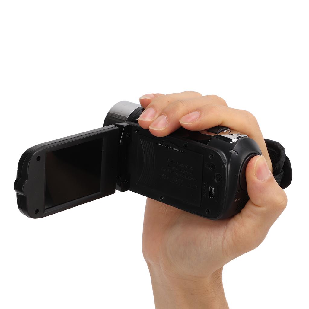 Videokamera Camcorder Full HD Kamera Recorder 270 Grad Drehung 2,7 Zoll Farbbildschirm 16x Zoom Digitale Camcorder