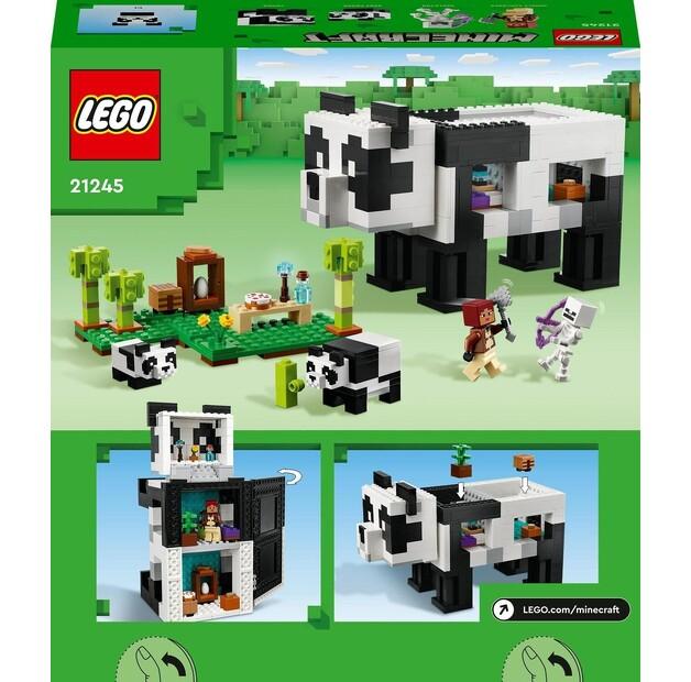 LEGO Minecraft 21245 Reserva de pandas