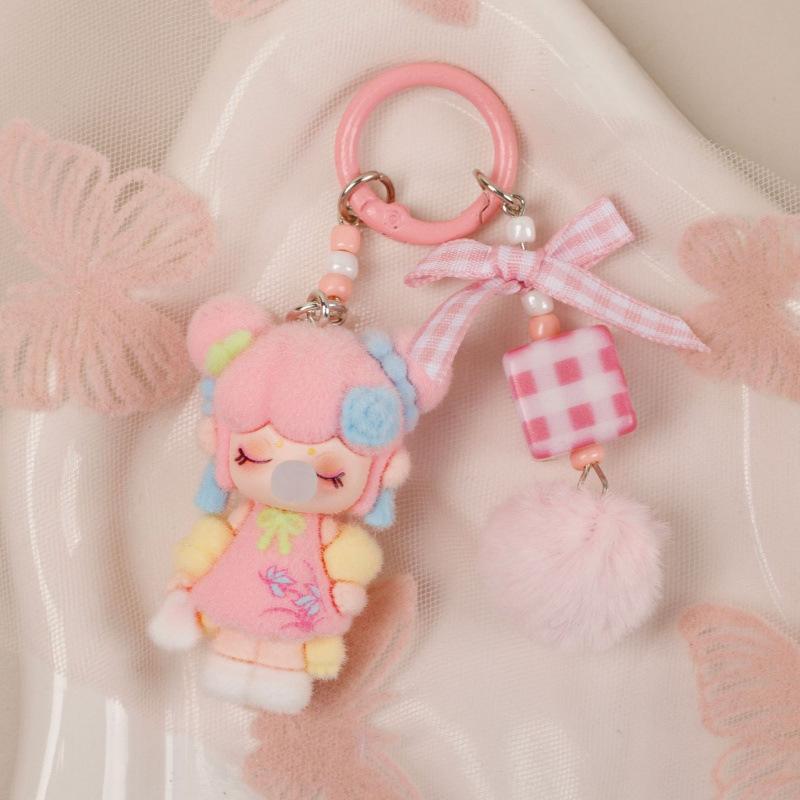 Söt Docka Söt Docka Tecknad Nyckelring Docka Student Skolväska Hängande Trend Nyckelring