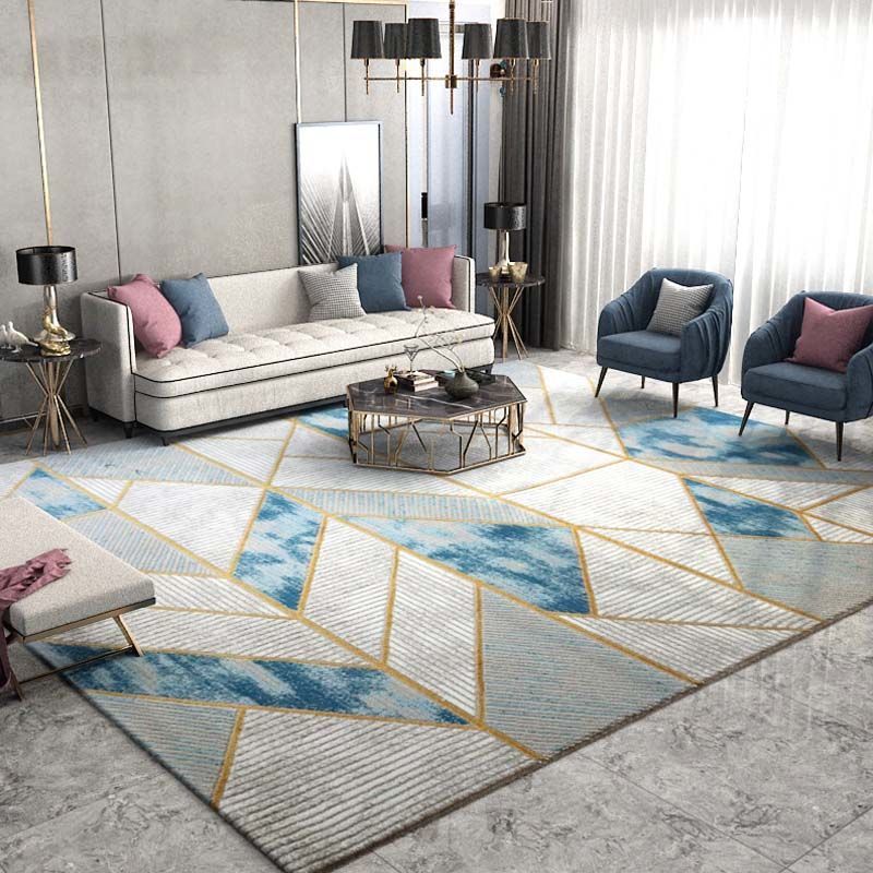 Carpet American Living Room Modern Simplicity of Large Carpet Light Luxury Nordic Bedroom Floor Mat Absorbent Carpet Doormat