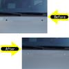 For Land Rover Discovery 3/4 LR3 LR4 2004-2016 ABS Bright Silver Car Front Wiper Nozzle Cover Trim Car Accessories