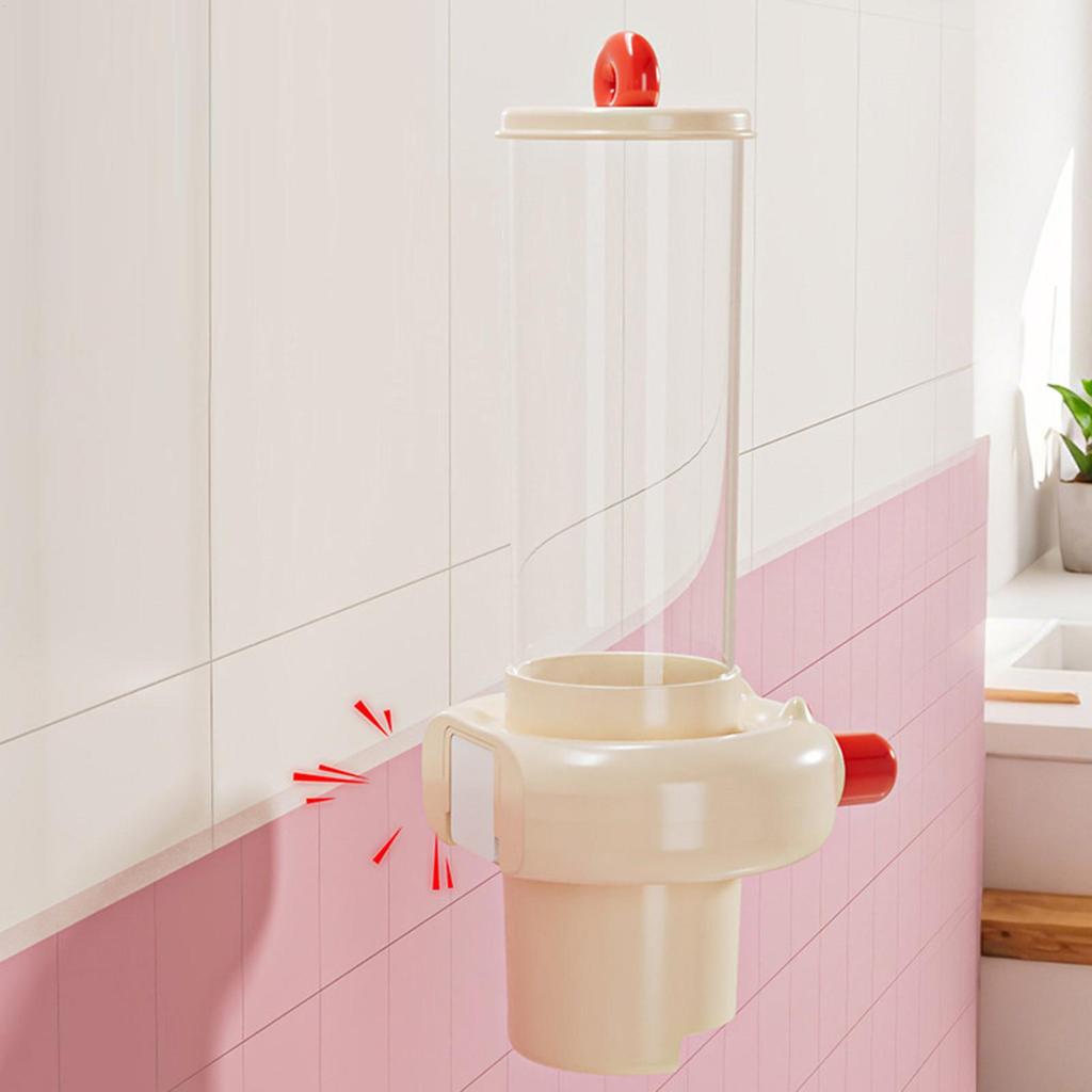 Cup Dispenser Wall Mount Push-Type Water Cooler Cup Dispenser For Professionals Homeowners Home Kitchen Coffee Station Breakroom