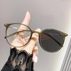 Fashion Photochromic Myopia Glasses High-definition Anti Blue Light Color Changing Near Sight Glasses Ultra Light Unisex Glasses