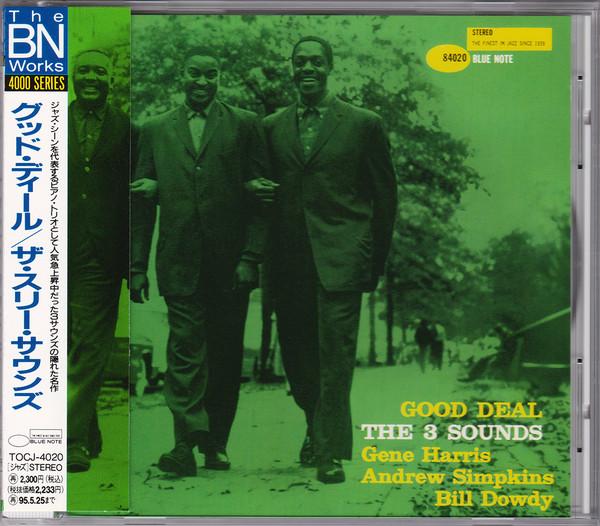 

CD THREE SOUNDS - Хорошая сделка TOCJ4020 BLUE NOTE 1993 Япония ObiJazz Б/у