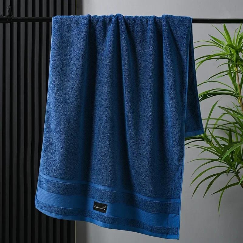 Towel for Hotel Absorbent Towel Towels Bathroom Cotton Bath Home White Towels 100% Adults High Shower Pure Thick Bath 35x75cm 1pcs
