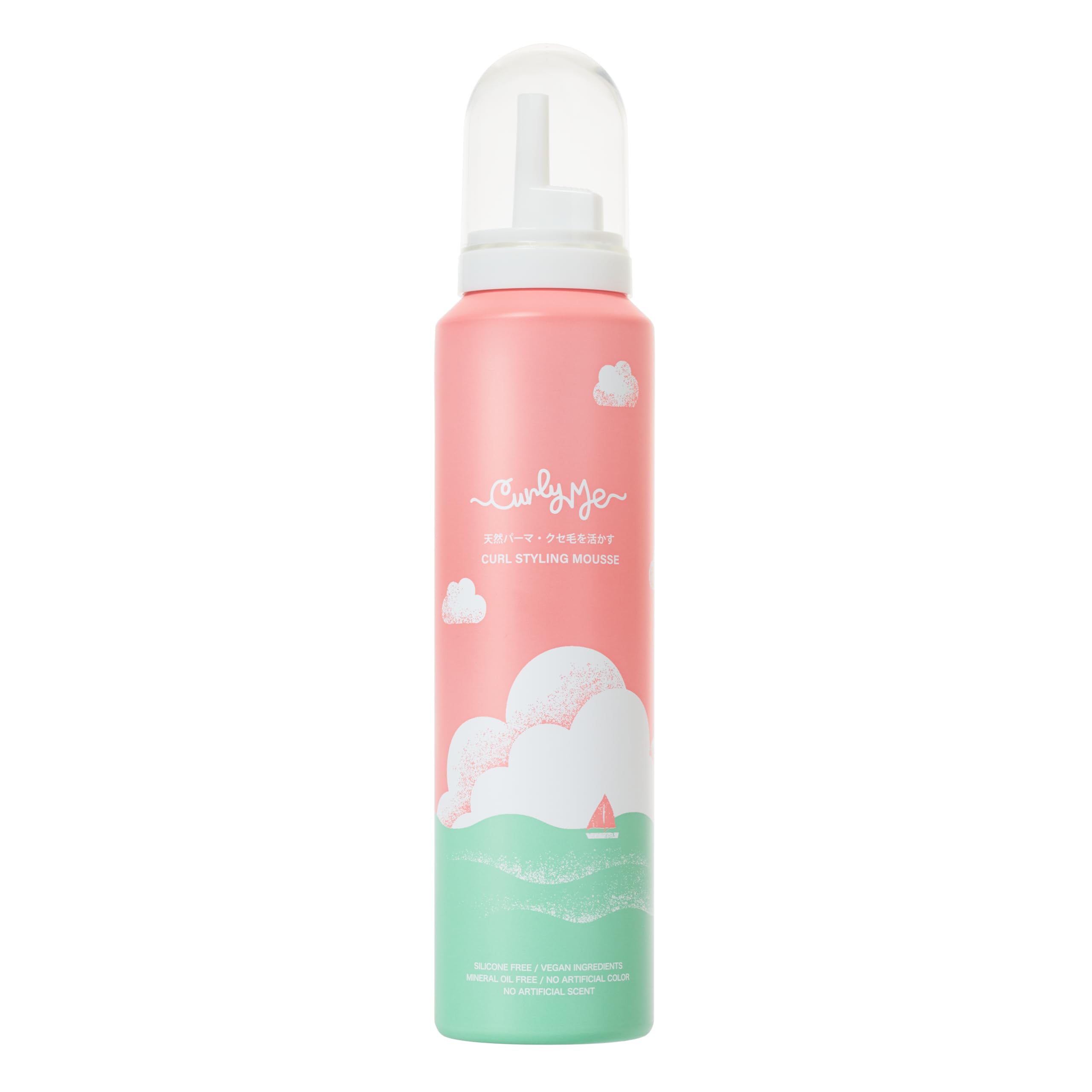 

Curly Me Mochi Curl Mousse | For naturally curly, permed, and frizzy hair (150g)