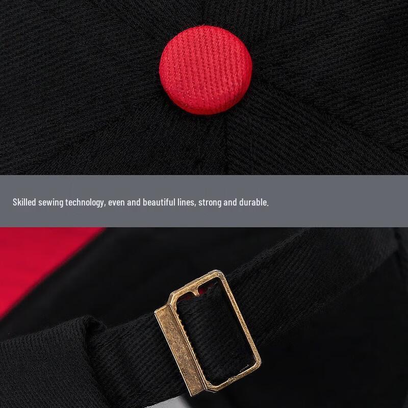 ZHENYUEQI Adjustable Embroidered Rugby Cap