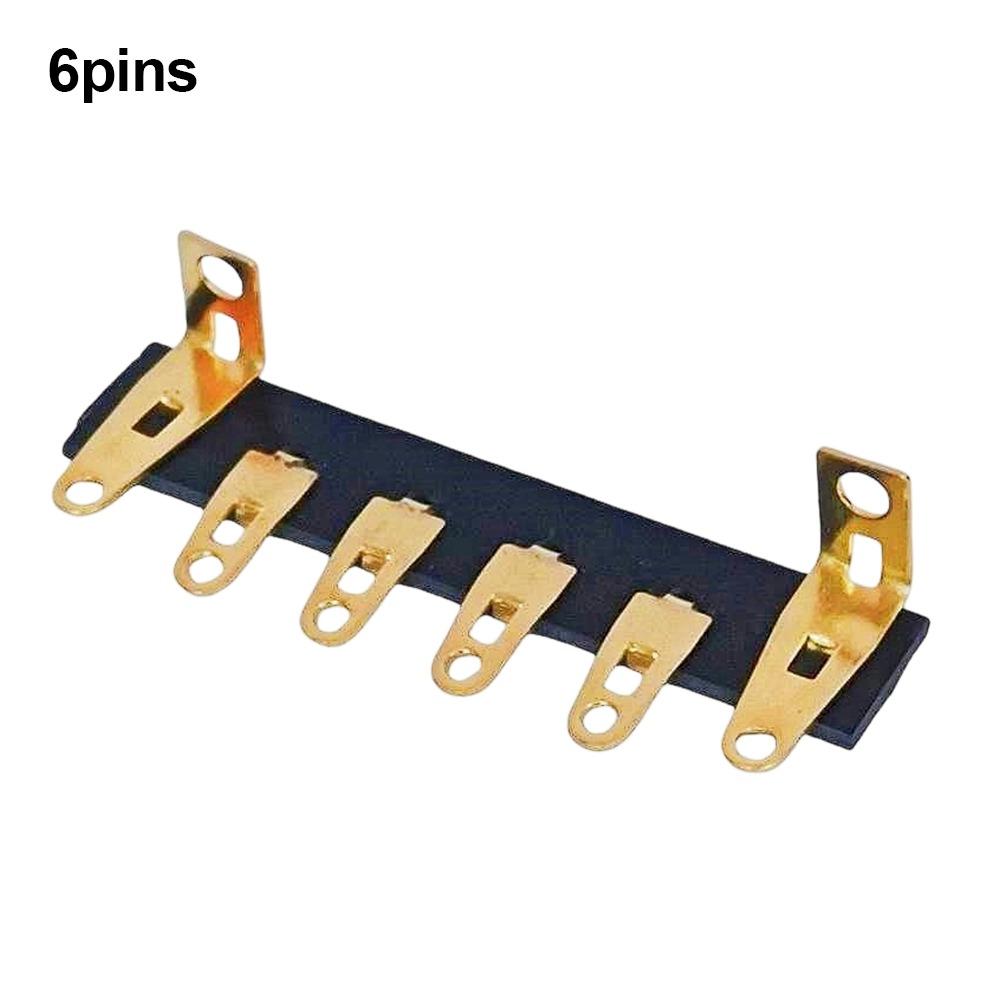 1Pcs G10 FR4 Bakelite Audio Tag Strip Board 3-16Pins HiFi DIY Solder Strip Wiring Solder Board