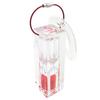 SOU RAKUSE Acrylic Waterproof Sand Timer (5-Minute / Red) Sauna (Waterproof Lightweight Shatter-Resistant)