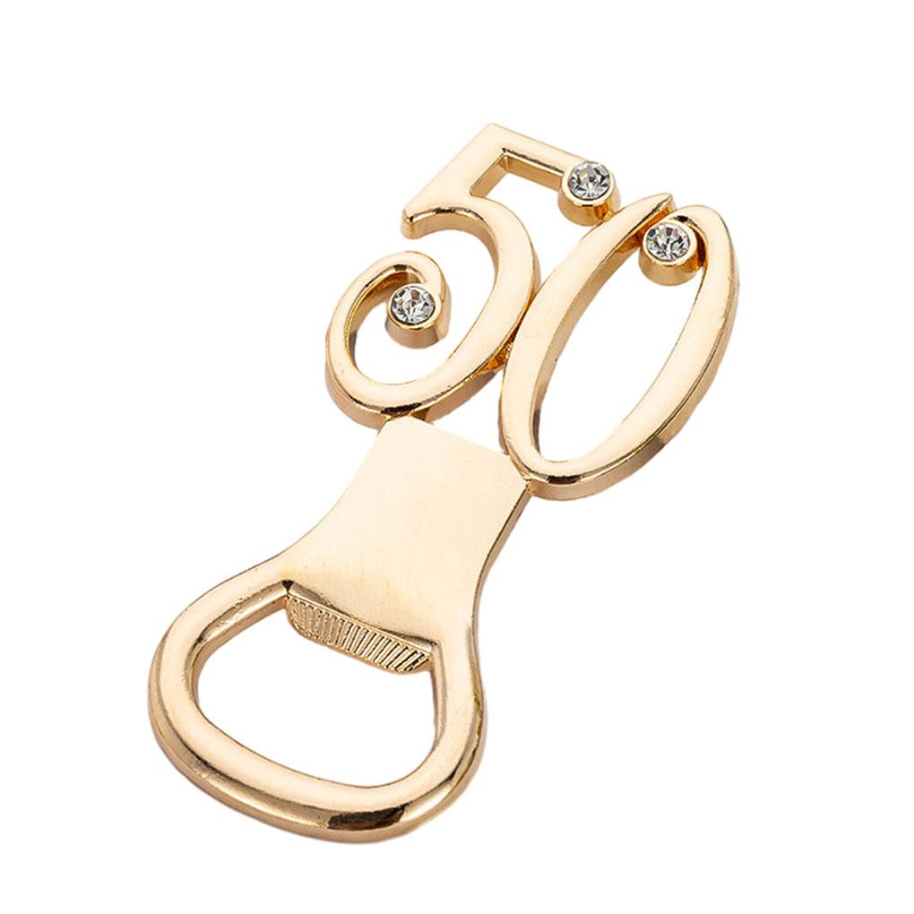 Breite Anwendung Goldene Zahl Flaschenöffner Für Jede Feier Einfach Und Sicher Zu Elegant Und Zart