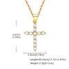 Stylish Christian Cross Jewelry Set, Women's Necklace Bracelet Earrings Ring 4pc for Birthday Christmas Baptism Gift