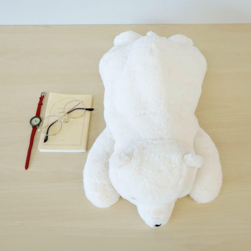 Sun Arrow Cushy Shirokuma Plush Toy Soft White Bear 30cm