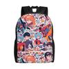 Custom Manga Evangeliones Laptop Backpack Men Women Basic Bookbag for School College Student Bag