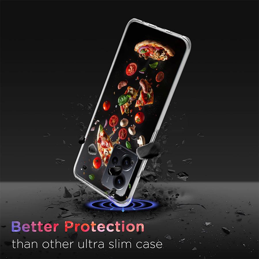 Food Fries Beer Cheese Sushi Cookie Phone Case For Redmi 12 13C 12C 15C 9 10 10C Note 13 Pro Plus 14 15 Pro 9T 9C 9A TPU Soft Co