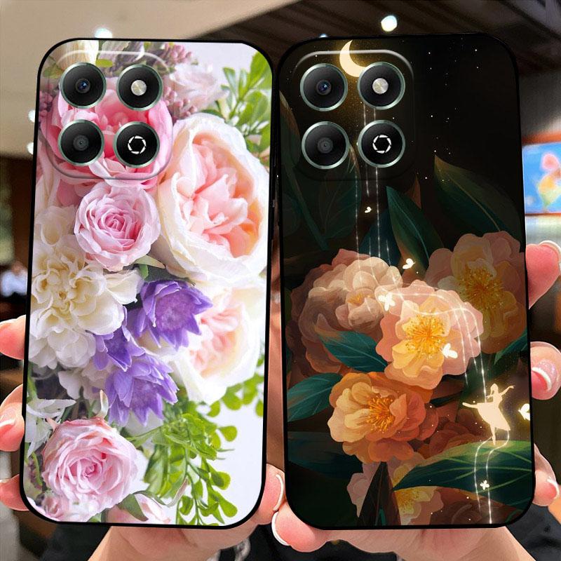 For Honor X6b Case JDY-LX1 Color Printing Shockproof Phone Cover For Huawei Honor X6b Funda Shell JDY-LX2 Soft Silicone Coque
