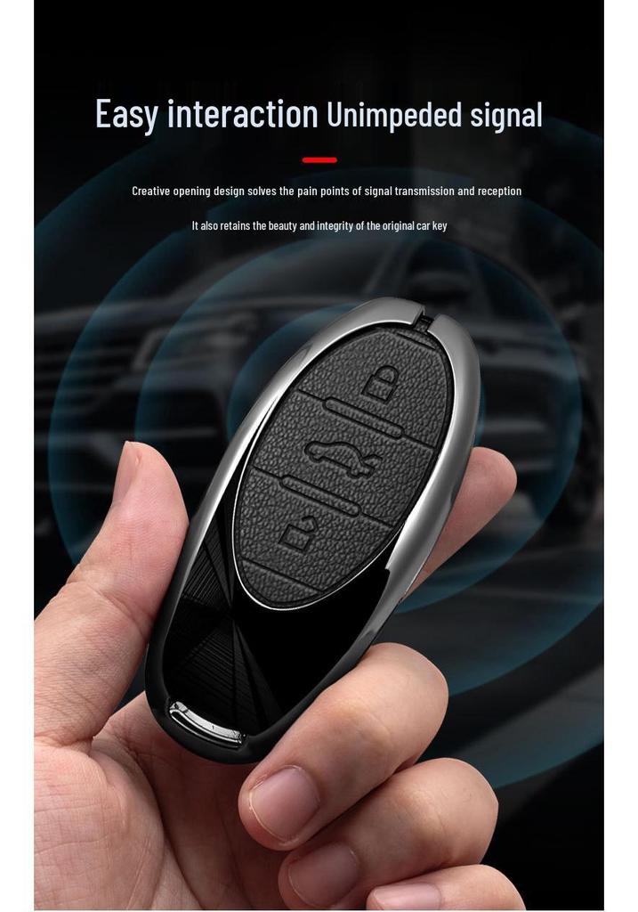 FAW Besturn B70 Car Key Cover: New 2024 T55 Remote Shell with Premium M9 T90 Metal Buckle
