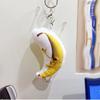 Funny Big Banana Voice Keychain Banana Doll Banana Key Chain New Silly Big Banana Bag Pendant