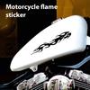 1Pair Motorcycle Flame Vinyl Sticker Reflective Decals Stickers for Car Motorcycle Gas Tank Waterproof DIY Motorcycle Decoration