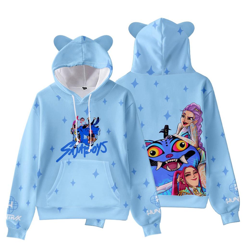 Modă pentru copii Casual Mânecă lungă Imprimat Gât Hanorac Top