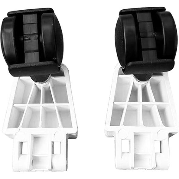 2 Pcs Heater Wheels NY2212-18C/NY2010-18C for Midea Electric Oil Heater Movable Wheel