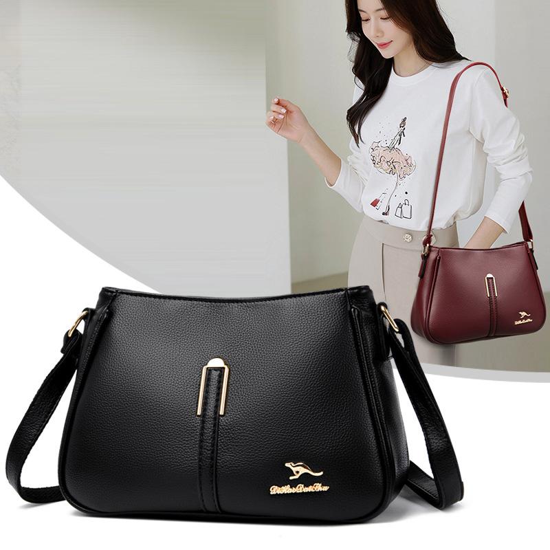 Bag Women 2025 New Commuter Shoulder Bag Middle-aged Mom Women's Bag Crossbody Bag Large Capacity Mother-in-law Shopping Bag