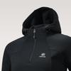 KAILAS Women's XM4 Hooded Merino Wool Half-Zip Fleece Jacket