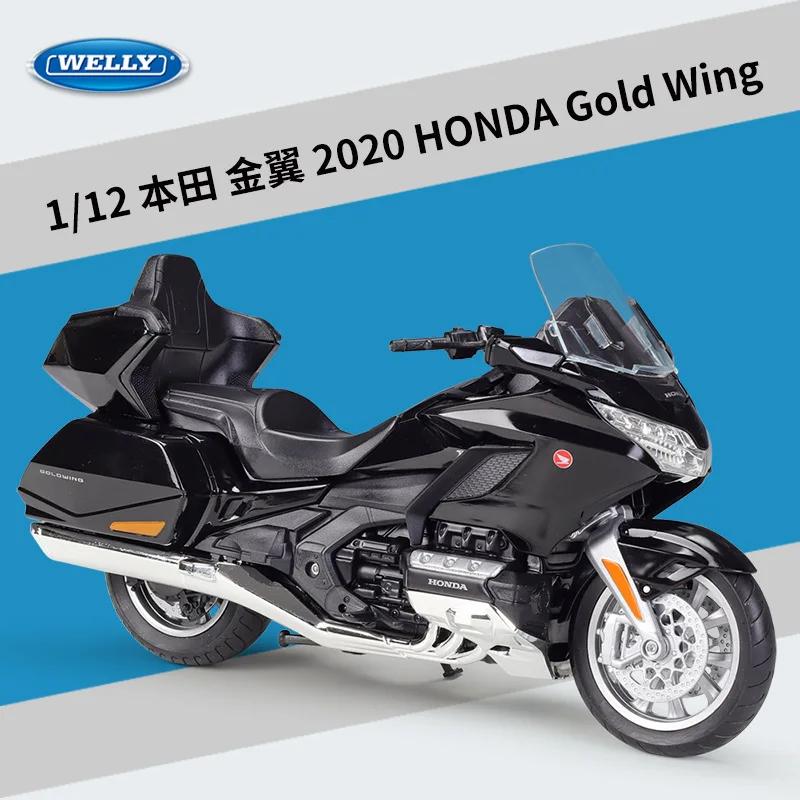 

Welly 1/12 Honda Gold Wing 2020 Diecast Metal Sport Race Motorcycle Model Motorbike Collectibles