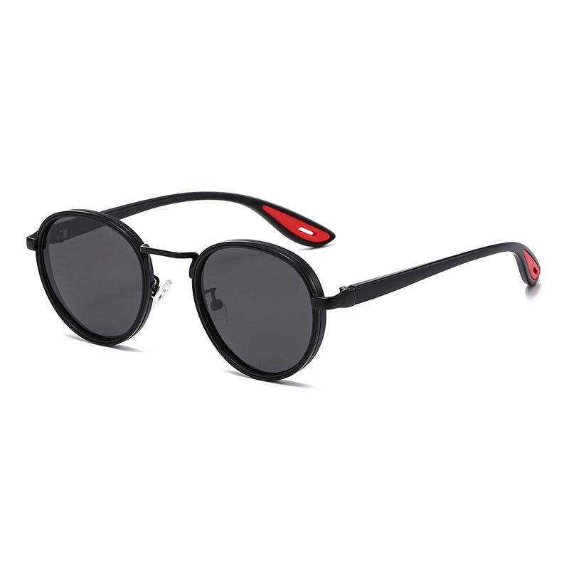Semi Rimless Square Sunglasses Uv400 Protection Retro Browline Sunglasses Classic Polarized Glasses For Driving Fishing Outdoor