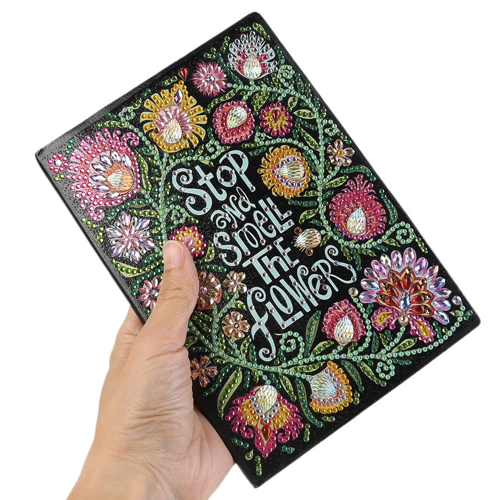 5D DIY Special Shape Diamond Painting Notebook Embroidery Sketchbook Diamond Painting Mosaic Rhinestone Art Hand Craft Kit