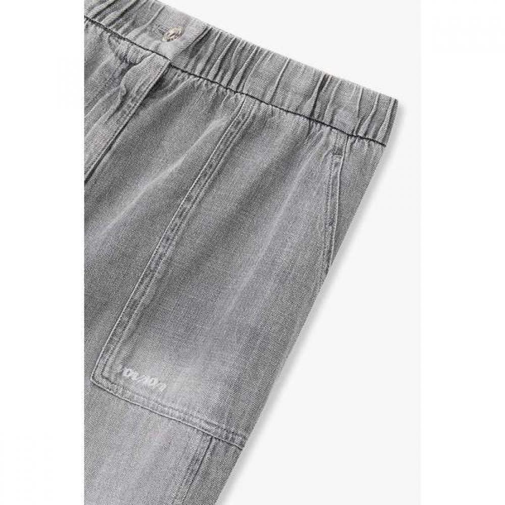 Vov Hidden String Wide Denim Pants  7156255007 