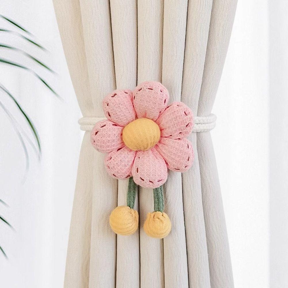 Elastic Band Curtain Buckle Adjustable Curtain Rope  Kids Room Home Decor