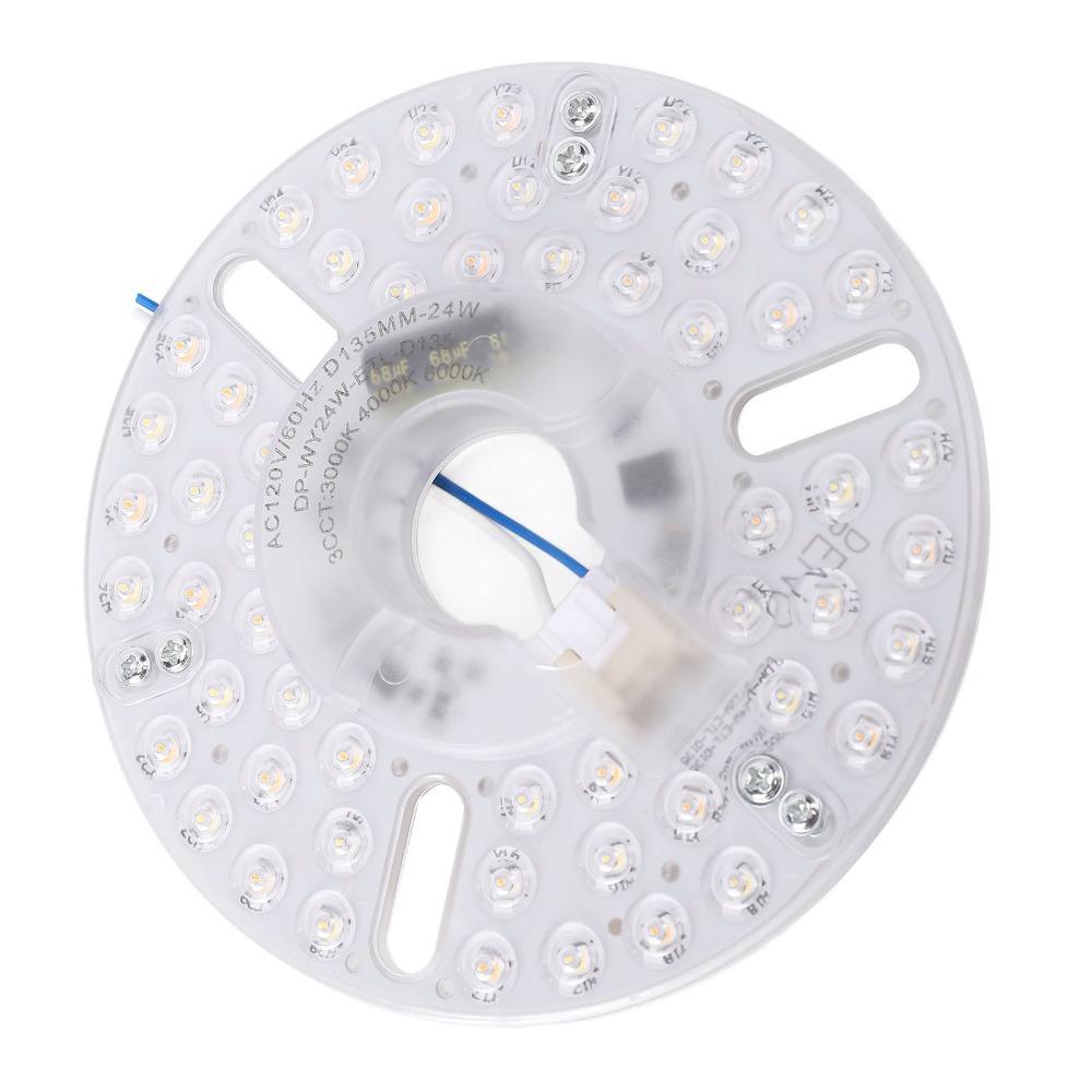 24W Ceiling Fan LED Light Replacement 5.3 Inch LED Fan Light Panel  Ceiling Light Replacement