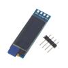 0,91 Zoll OLED-Modul Weiß/Blau/Gelb OLED 128x32 OLED LCD LED-Anzeigemodul 0,91" 4-Pin Monochrom I2C Kommunikation