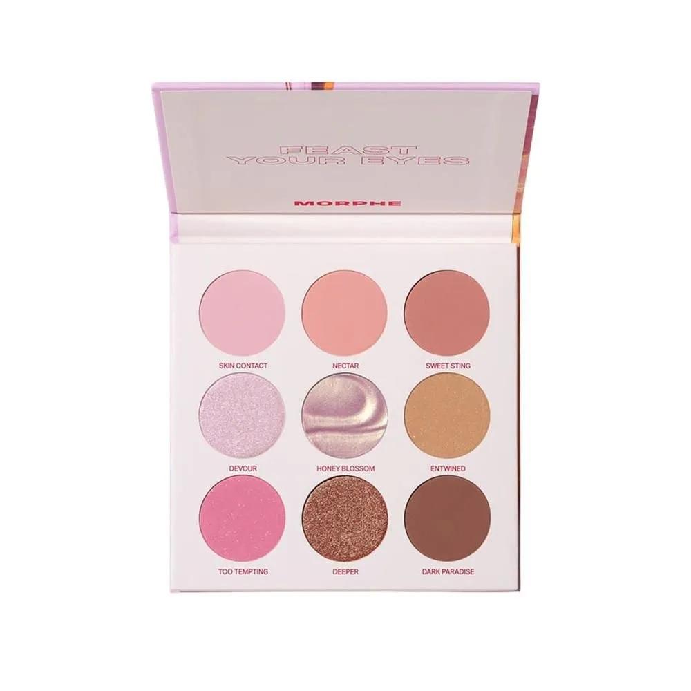 MORPHE Eyeshadow Palette 1 Pack Forbidden Honey Morphe Forbidden Honey Artistry Palette - Foil-Effect
