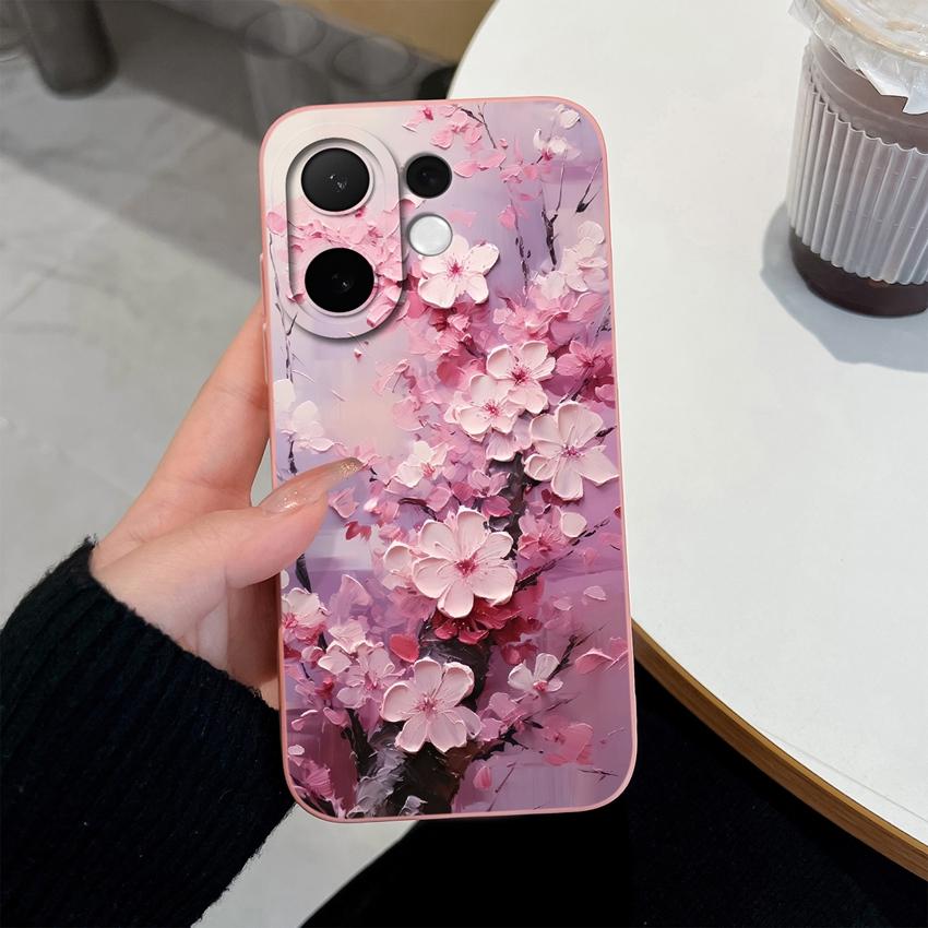 For Vivo V60 V50 V40 Lite V30 V20 SE V70 FE Phone Case Multicolor Hearts Full Protection Soft Smooth Liquid Silicone Housing For Vivo Shockproof Shell